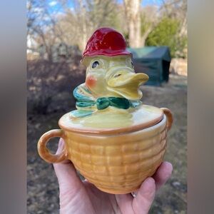 Charming Regal Duck Ceramic kitchenware 1940s Piece